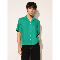 Only Green Solid Shirt-picture-13