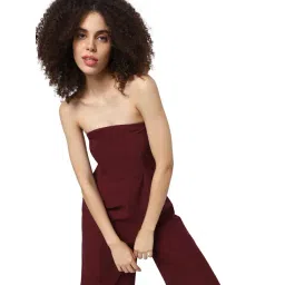 Only Maroon Full Length Jumpsuit-picture-15