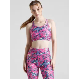 Only Multicolor Blended Printed Sports Bra-picture-18