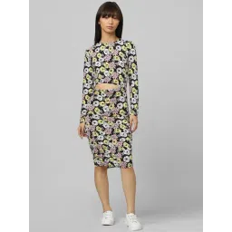 Only Multicolor Floral Print Midi Dress-picture-33