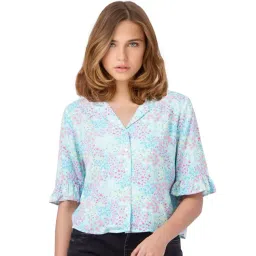 Only Multicolor Floral Print Shirt-picture-37