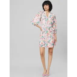 Only Multicolor Floral Print Shirt Dress-picture-38