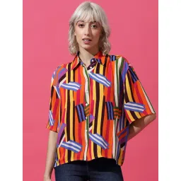 Only Multicolor Printed Shirt-picture-16