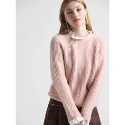 Only Peach Regular Fit Pullover-picture-10