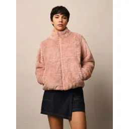 Only Peach Textured Jacket-picture-43