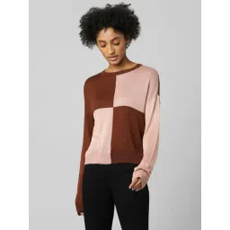 Only Pink & Brown Pullover-picture-16