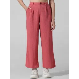Only Pink Regular Fit High Rise Pants-picture-48