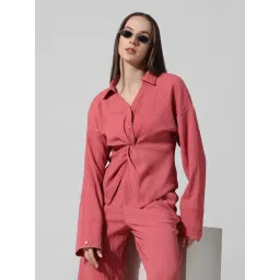 Only Pink Slim Fit Shirt-picture-18