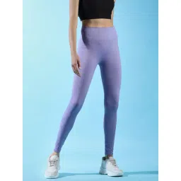 Only Purple Skinny Fit High Rise Tights-picture-31