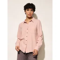 Only Purple Solid Shirt-picture-48