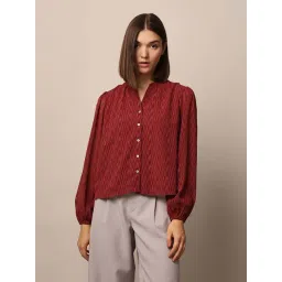 Only Red Printed Shirt-picture-23