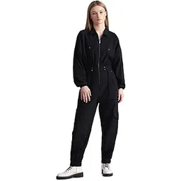 only Shirt Collar Basic Jumpsuit-picture-29