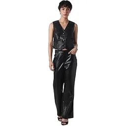 only Sleeveless V-Neck Waistcoat-picture-44