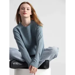 Only Teal Regular Fit Pullover-picture-29