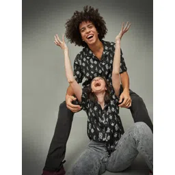 ONLY Unisex Conversational Printed Casual Shirt-picture-26