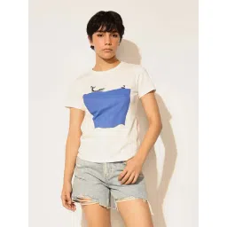 Only White Cotton Print T-Shirt-picture-39