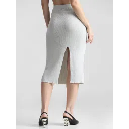 Only White Midi Skirt image 2