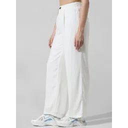 Only White Regular Fit High Rise Pants image 3