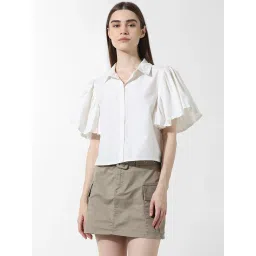 Only White Regular Fit Shirt image 2