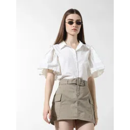 Only White Regular Fit Shirt image 1