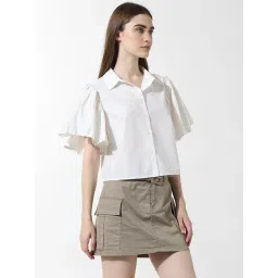 Only White Regular Fit Shirt image 4