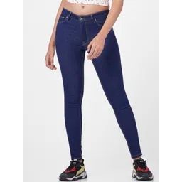 ONLY Women Blue High-Rise Jeans-picture-11
