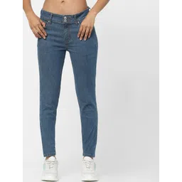 ONLY Women Blue Skinny Fit High-Rise Jeans-picture-26