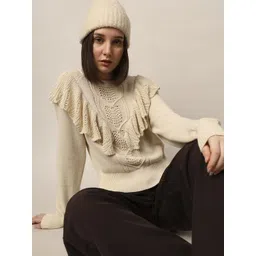 ONLY Women Cable Knit Pullover-picture-13