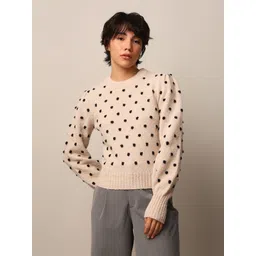 ONLY Women Embroidered Pullover Sweaters image 2