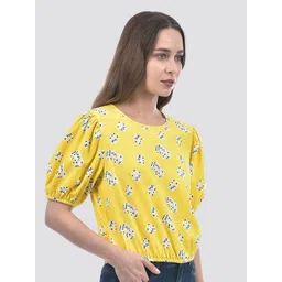 ONLY Women Floral Printed Crop Top image 3