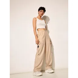 ONLY Women High-Rise Cargos Trousers image 1