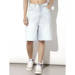ONLY Women High-Rise Denim Shorts-picture-37