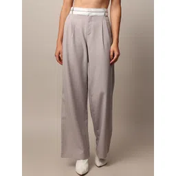ONLY Women High-Rise Pleated Trousers-picture-43