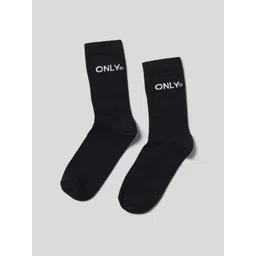 ONLY Women Pack Of 2 Patterned Cotton Ankle Length Socks-picture-41