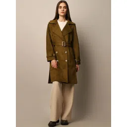 ONLY Women Regular Fit Double-Breasted Trench Coat-picture-10