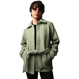 only Women Spread Collar Self Design Casual Tailored Jacket-picture-29