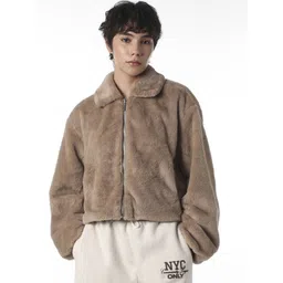 ONLY Women Spread Collar Solid Parka Jacket-picture-21