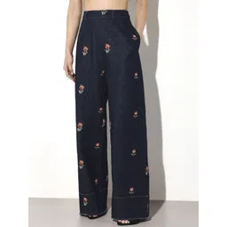 ONLY Women Straight Fit High-Rise Embroidered Cotton Denim Jeans-picture-30