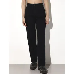 ONLY Women Straight Fit High-Rise Stretchable Jeans-picture-24