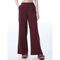 ONLY Women Straight Fit High-Rise Trousers-picture-16