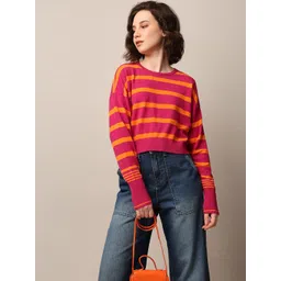 ONLY Women Striped Pullover-picture-31