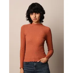 ONLY Women Striped V-Neck Extended Sleeves Pockets Slim Fit T-shirt-picture-39