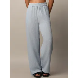 ONLY Women Textured Straight Fit High-Rise Regular Trousers-picture-42