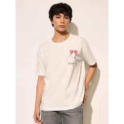 ONLY Women Typography Printed Boxy T-shirt-picture-25