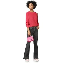 only Women's Acrylic Blend Round Neck Sweater-picture-32