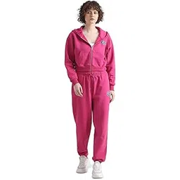 only Women's Cotton Blend Hooded Sweatshirt-picture-33