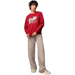 only Women's Cotton Blend Round Neck Sweatshirt-picture-23