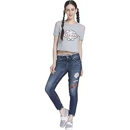 only Women's Cotton Crew Neck Sweatshirt-picture-42