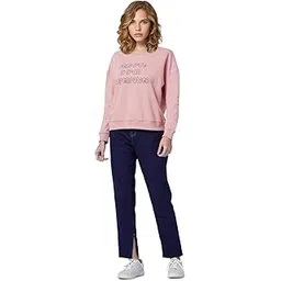 only Women's Cotton Round Neck Sweatshirt-picture-27