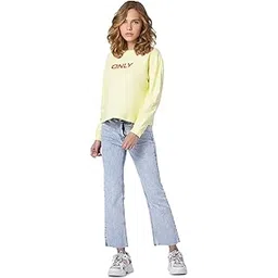 only Women's Cotton Round Neck Sweatshirt-picture-52